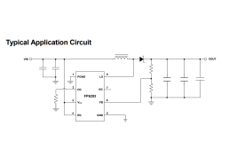 FP6293是一款電流模式升壓型直流-直流轉換器。其內置0.14Ω功率MOSFET的PWM芯片